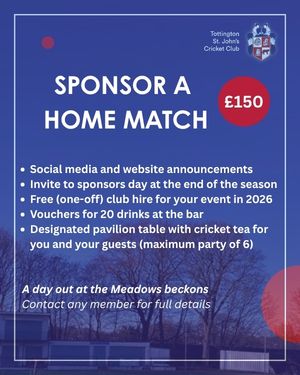 Sponsor a home match